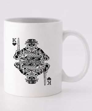 Král rybolovu, černý potisk