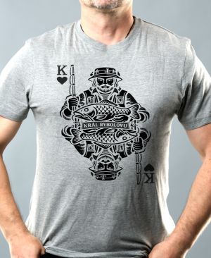 Král rybolovu, černý potisk