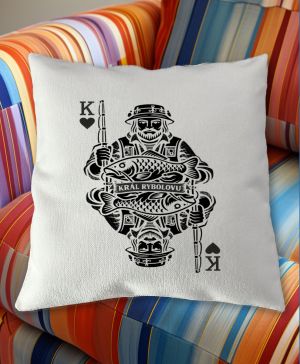 Král rybolovu, černý potisk