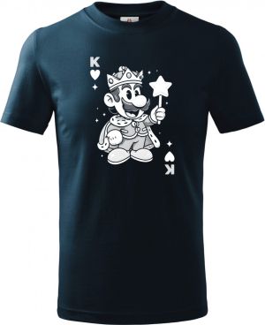 Král srdcí, bílý tisk