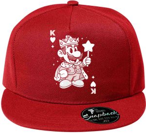 Král srdcí, bílý tisk