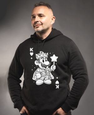 Král srdcí, bílý tisk