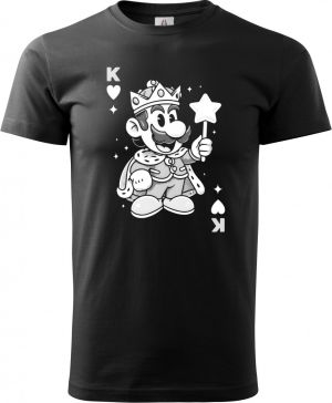 Král srdcí, bílý tisk