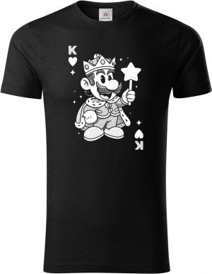 Král srdcí, bílý tisk