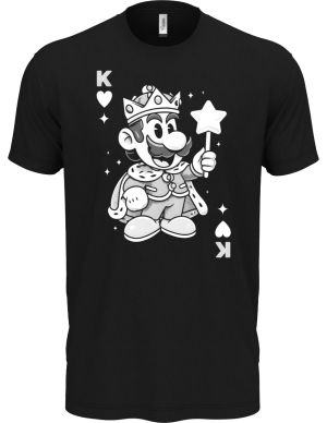 Král srdcí, bílý tisk