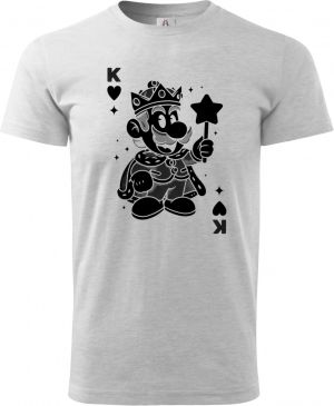 Král srdcí, černý tisk