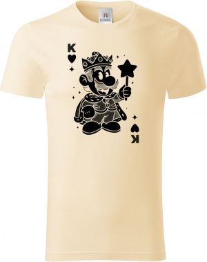 Král srdcí, černý tisk