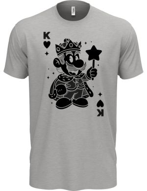 Král srdcí, černý tisk