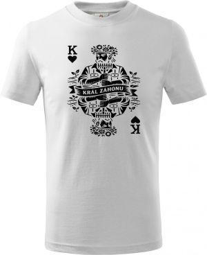 Král záhonu, černý tisk