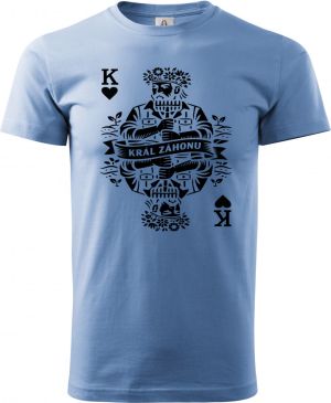 Král záhonu, černý tisk