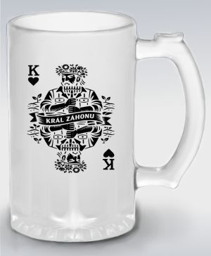 Král záhonu, černý tisk