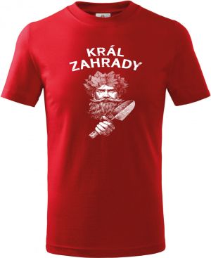 Král zahrady, bílý tisk