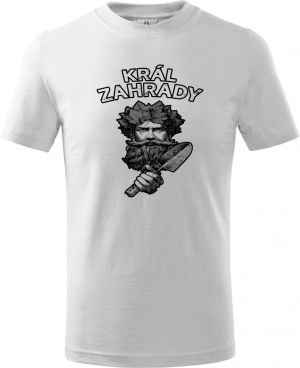 Král zahrady, černý tisk