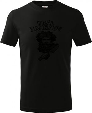 Král zahrady, černý tisk