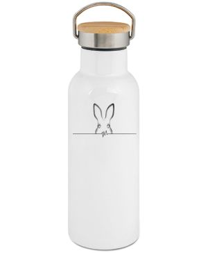 Králičí EKG, černý potisk