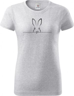 Králičí EKG, černý potisk