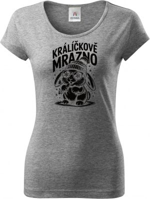 Králíčkově mrazno, černý potisk