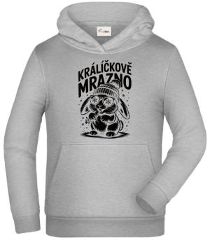 Králíčkově mrazno, černý potisk