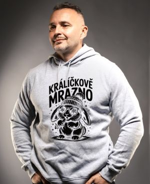 Králíčkově mrazno, černý potisk