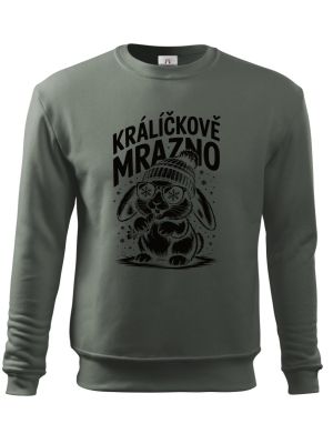 Králíčkově mrazno, černý potisk