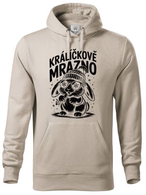 Králíčkově mrazno, černý potisk
