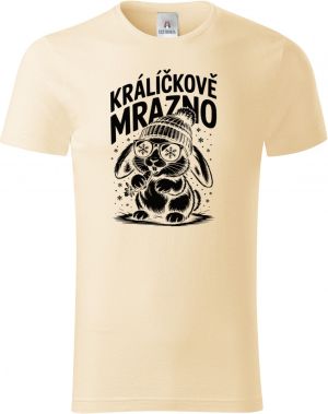 Králíčkově mrazno, černý potisk