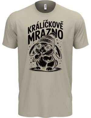 Králíčkově mrazno, černý potisk