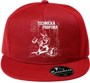 Králík technické podpory, V2, bílý tisk