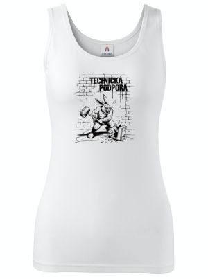 Králík technické podpory, V2, černý tisk