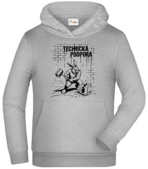 Králík technické podpory, V2, černý tisk