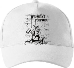 Králík technické podpory, V2, černý tisk