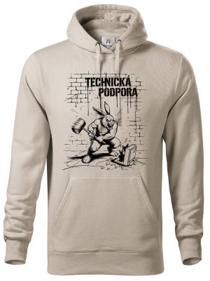 Králík technické podpory, V2, černý tisk