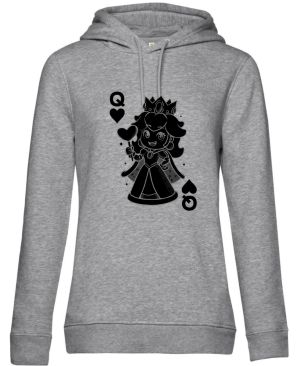 Královna srdcí, černý potisk