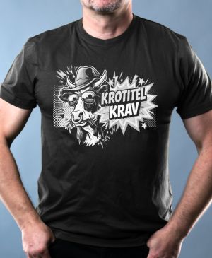 Krotitel krav, bílý potisk