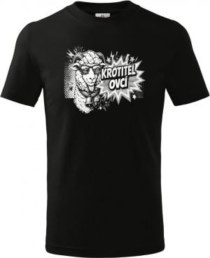 Krotitel ovcí, bílý potisk