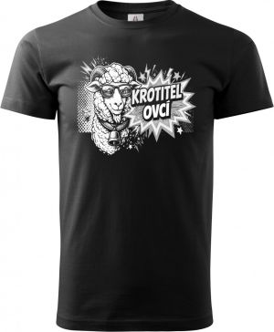 Krotitel ovcí, bílý potisk