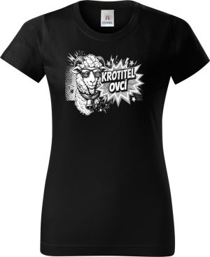 Krotitel ovcí, bílý potisk