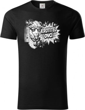 Krotitel ovcí, bílý potisk