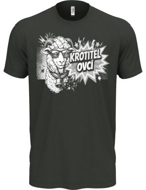 Krotitel ovcí, bílý potisk