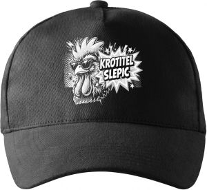 Krotitel slepic, bílý potisk