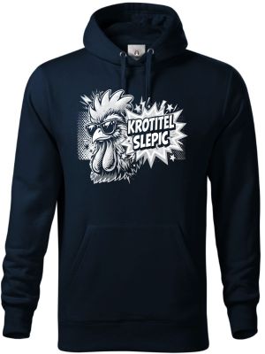 Krotitel slepic, bílý potisk