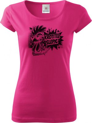 Krotitel slepic, černý potisk