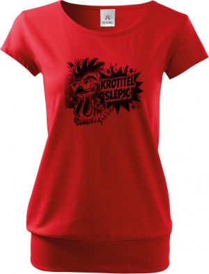 Krotitel slepic, černý potisk