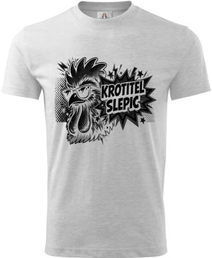 Krotitel slepic, černý potisk