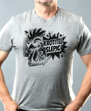 Krotitel slepic, černý potisk