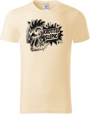 Krotitel slepic, černý potisk