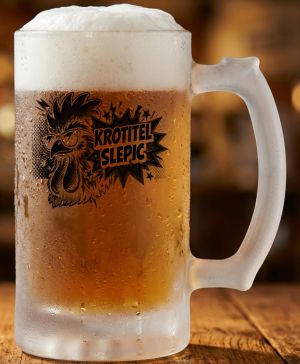 Krotitel slepic, černý potisk