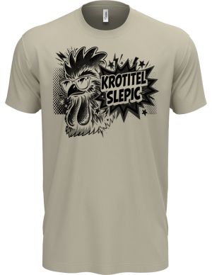 Krotitel slepic, černý potisk