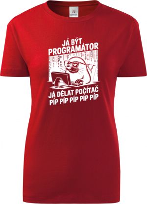 Krtek programátor, bílý tisk