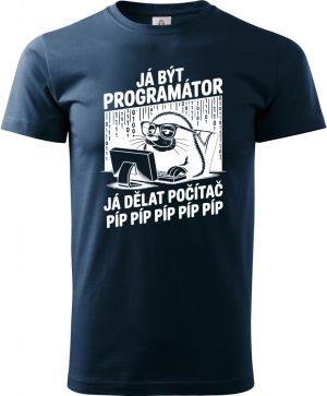 Krtek programátor, bílý tisk